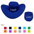 Polyester Folding Cowboy Hat